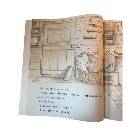 May We Sleep Here Tonight Tan Koide XL Oversized Picture Book 1981 15x18 Vintage - Picture 5 of 11